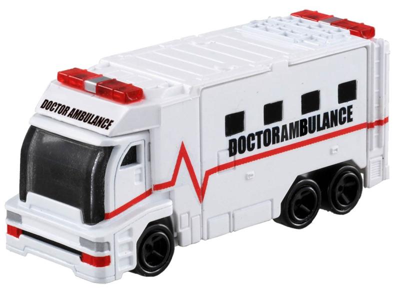 トミカ ハイパーレスキュー ドライブヘッド DHT-03 ドクターアンビュランス画像