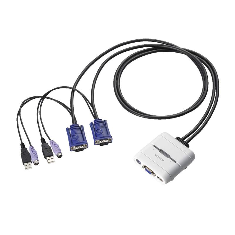 エレコム KVM取り替えっこ USB VGA