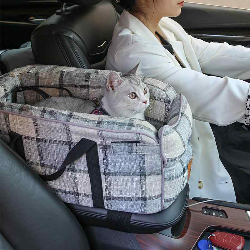 車載 ペット ベッド マット 防汚 安全シート 猫犬用 手提げ ポータブル クッション 車内用 汚れ防止 携帯便利 ペットグッズ