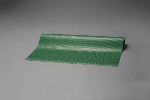 エスコ 1.0x2.0m/3.0mm ゴムマット(筋入・緑) EA997RA-2｜日用雑貨　RISE店