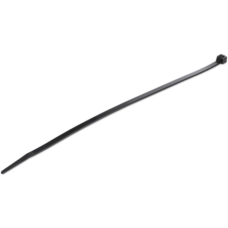 StarTech.com 結束バンド／ナイロンケーブルタイ／1000本入りパック／ブラック／長さ25cm／幅4mm／ケーブル束の直径68mm／引張強度22kg／UL94V-2規格認定品 CBMZT10BK｜日用雑貨　RISE店