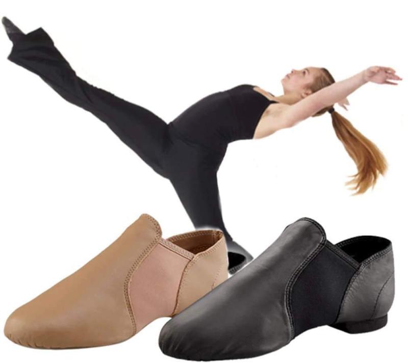 【Capezio カペジオ】 EJ2 スリッポン ジャズシューズ ダンスシューズ サイドゴア ジャズダンス チアダンスにも｜日用雑貨　RISE店