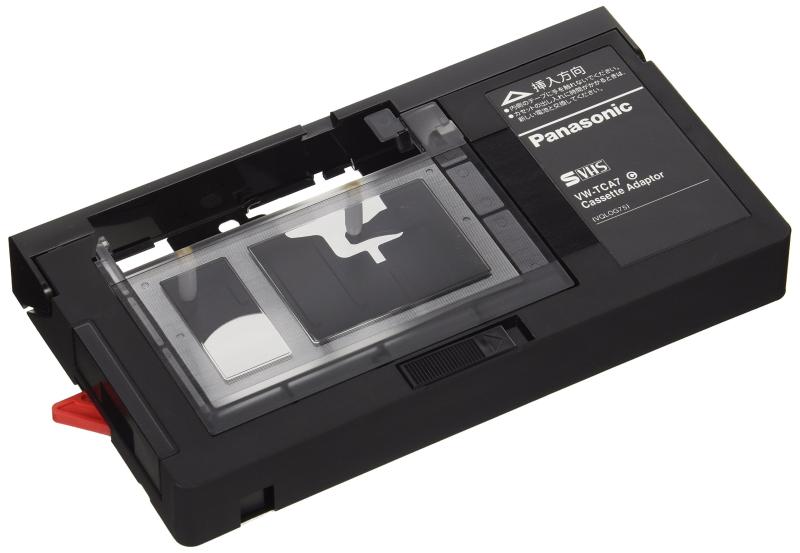 Panasonic VHSテープアダプタ VW-TCA7