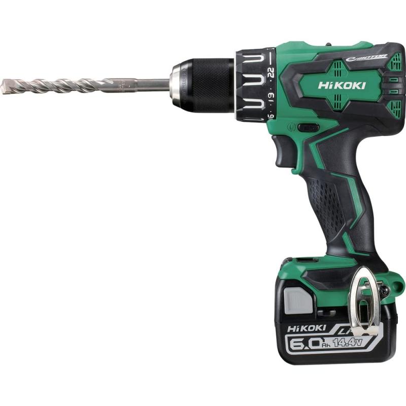 HiKOKI(ハイコーキ) 旧日立工機 14.4V コードレス振動ドライバドリル 充電式