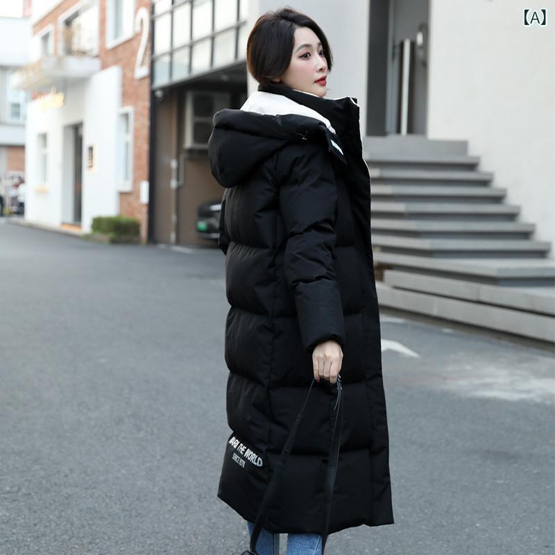 落ち込む上衣 レディース 秋冬 ロング丈 膝下 か細い相応う 朦々たる 白いこと落ち込む 保温性 生あたたかい 厚地の外套 真っただ中丈 丑寅風 成人女性用 朦々たるアウター 防寒 ロング厚地の外套 か細い影ぼうし 落ち込む厚地の外套 成人女性アウター