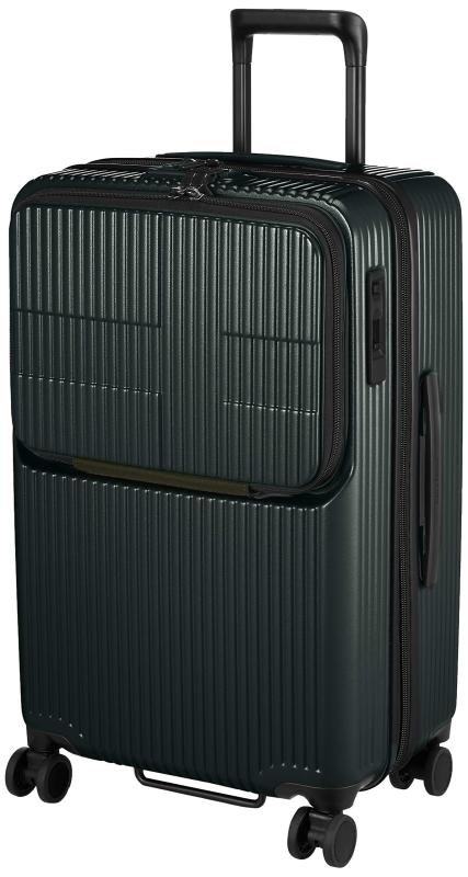 [イノベーター] スーツケース グッドサイズ トップオープン 多機能モデル INV60 バニラ｜日用雑貨　RISE店