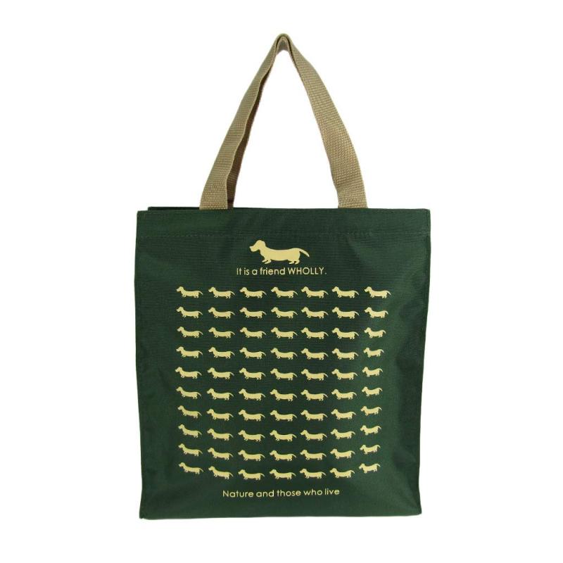 [WHOLLY] [ウォーリー] ショッピングバッグ 角型 ランチバッグ 3L12-01画像