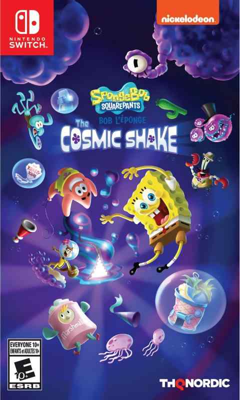 SpongeBob SquarePants Cosmic Shake (輸入版:北米) ? Switch