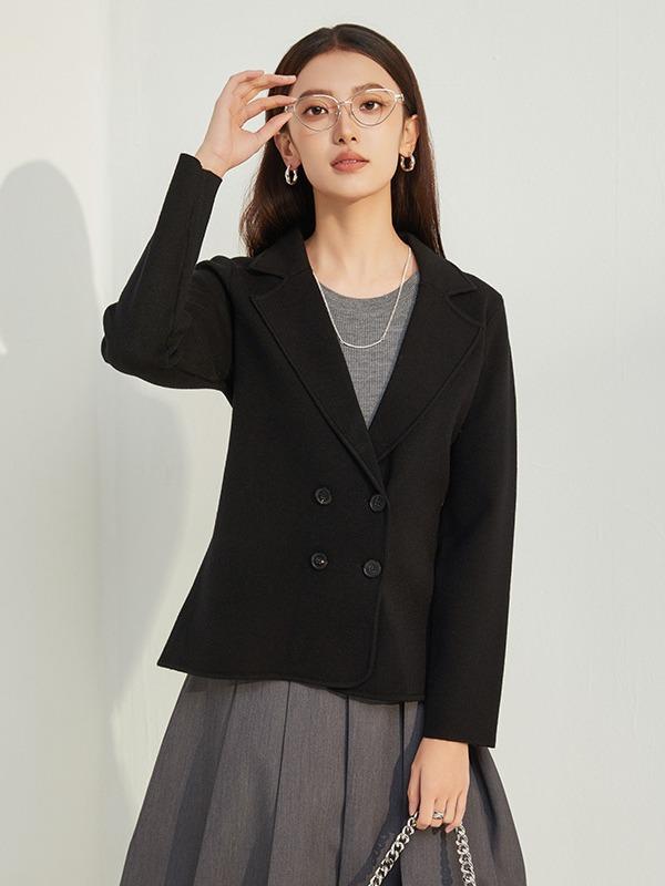 ジャケット レディース 韓国 シック ゆったり カジュアル シルエット 春 普段使い 小柄対応 軽量 上着 トップスコート・ジャケット