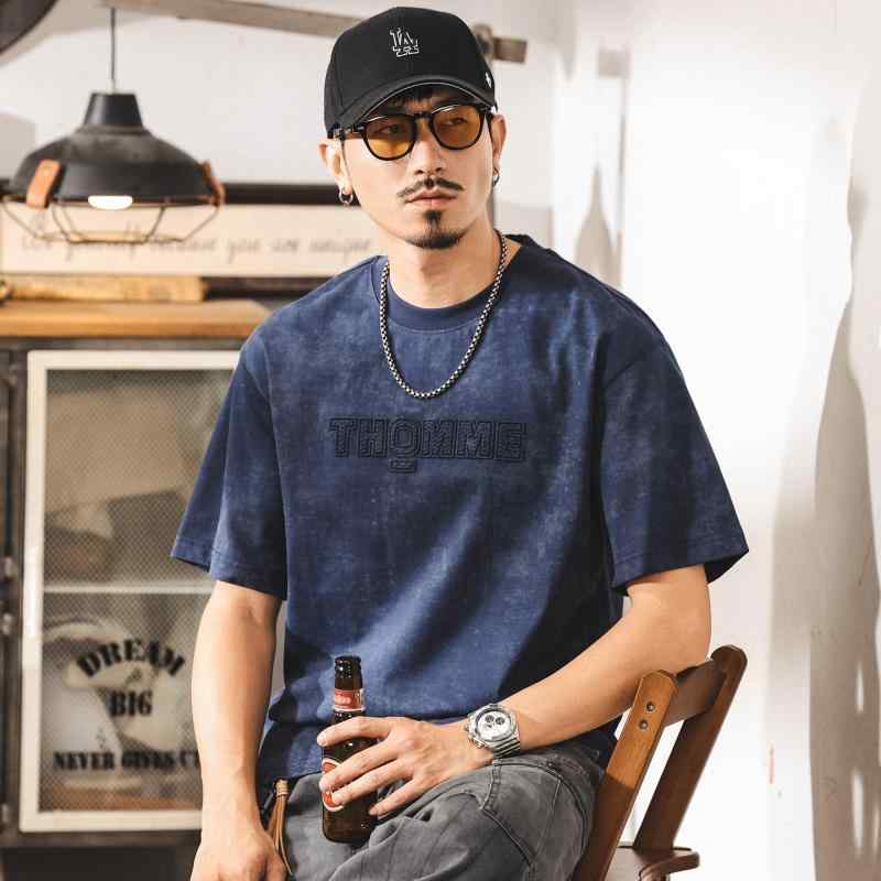 Tシャツ メンズ 半袖 夏用 タイダイ染め 雪花模様 立体プリント ゆったり ビッグサイズ カジュアル トップス フィット ストリートスタイル 普段使い