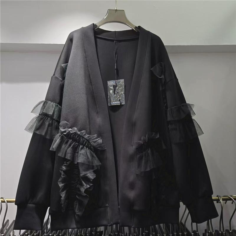 ジレー レディース メッシュ うつり変わり ゆったり  秋冬  中長丈 汗水 アウター トップス 気が大きい表現スタイル 軽さ 伸縮性