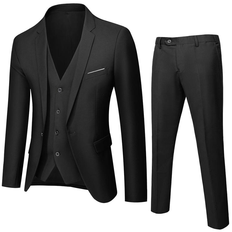 メンズスーツ 2ピースセット スリムフィット ビジネス 正装 結婚式 伴郎 新郎 礼服 フォーマル タキシード風 通勤 オフィス 職業用
