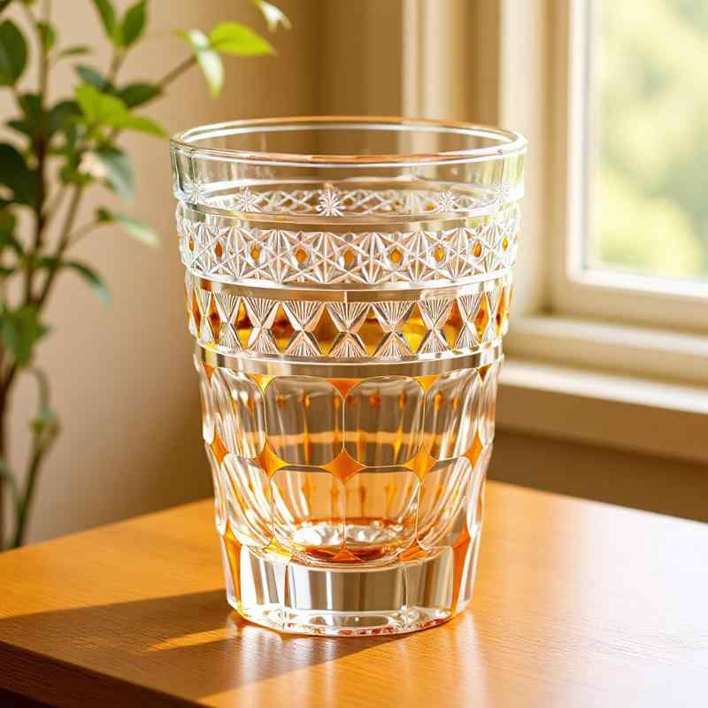 グラス クリスタルガラス 欧風デザイン 手彫り加工 ウィスキー用 赤ワイン用 ビール用 高級感 酒器 ホームユース バーアクセサリー 耐久性 透明度 洗練スタイル