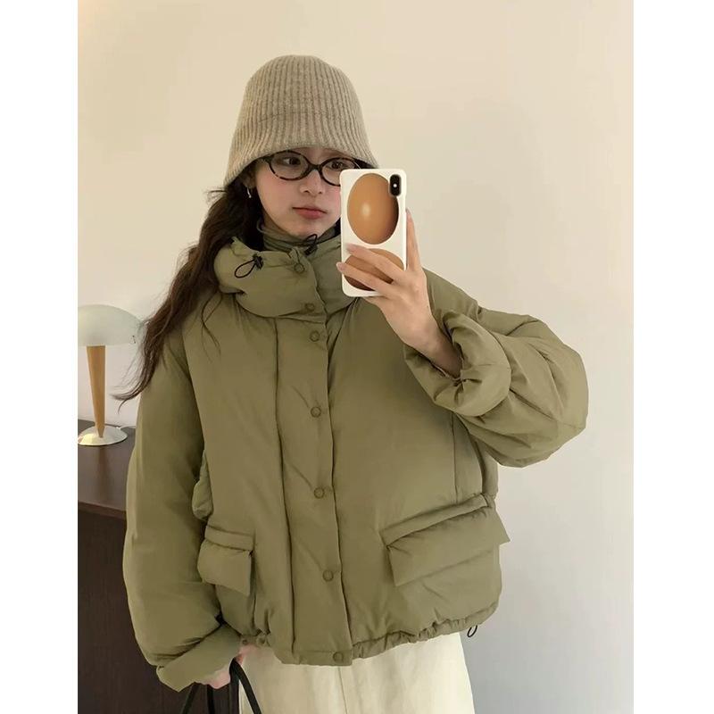 秋冬 レディース ボンネット付き添い人 遊撃手丈 グースダウン 上衣 小っちゃい相応う 軽さ 生あたたかい 通い 普段使い走り 座標し分かりやすい 今めかしい