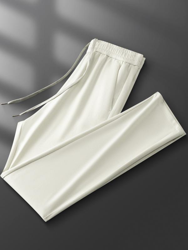 スウェットパンツ メンズ 夏用 薄っぺら モダール原材料 パステル色の 通気性 引っ切り無い レッグ 分かりやすい 単色 飛び切り感 ドレープ 運動競技 心地好い 普段使い走り 軽さ 吸湿速乾