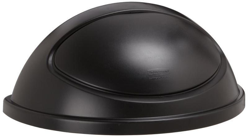 ラバーメイド(Rubbermaid) アンタッチャブルハーフラウンドコンテナ用フタ スウィング式 ブラッ 362007