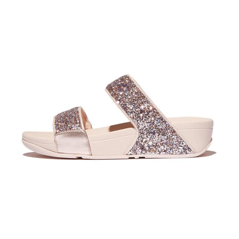 [フィットフロップ] 正規品 レディース サンダルLULU MULTI-TONAL GLITTER SLIDES