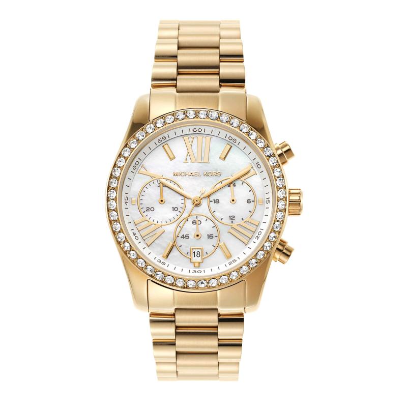 [MICHAEL KORS] Watch Lexington MK7241 レディース Gold