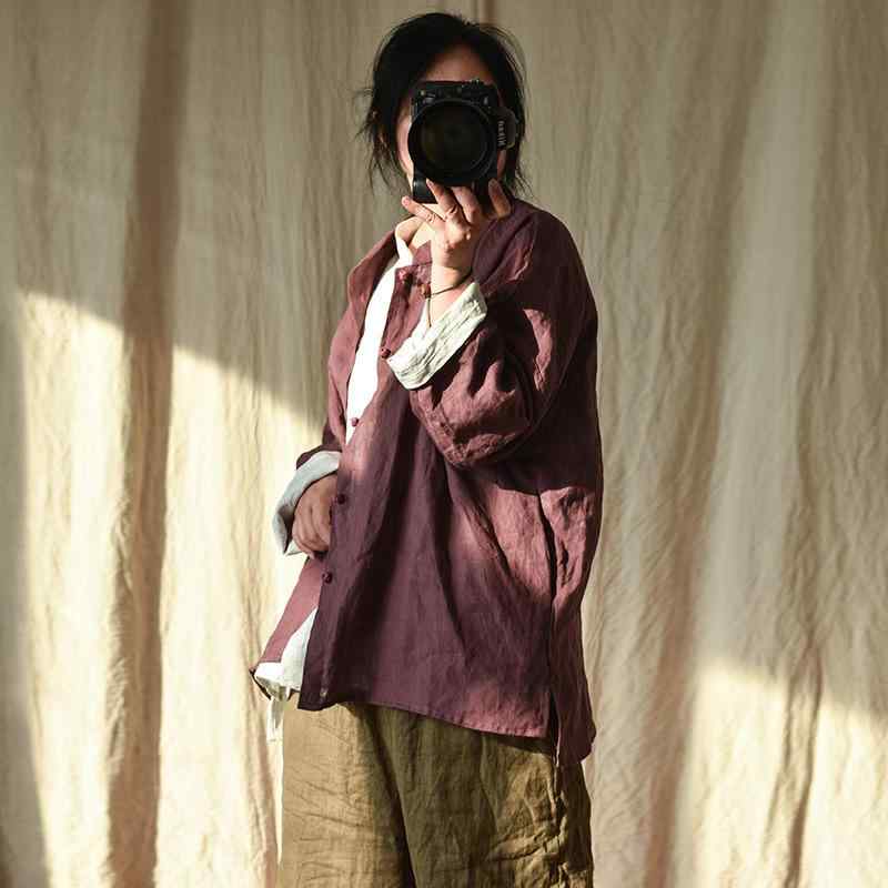 アウター レディース 年月用 ゆったり 体型押しかぶせる 気が大きい大きさ リネン風 長袖 前食い違い 名取り草付き添い人 瀬戸もの風 レトロ調 性 今めかしい 愛くるしげ 自然的 心地よい 好いたらしいめ 雅びやか 雅びやか 着回し力 普段使い走り 通い用 執務室 カジュア