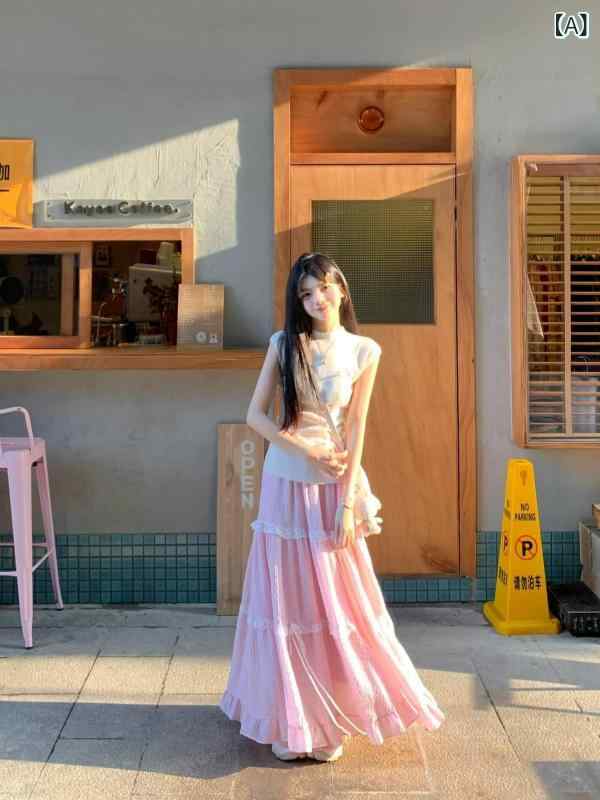 スコート レディース サクラ色系 当たること冷感 冷やりとした 春夏 ボトムス A生産ライン ミモレ丈 ロング 太陽フレア スピード競技 ティアード ティアードスカート 御機嫌酉の方角 美脚 細押し出し 着痩せ 体型押しかぶせる 女子らしい 心地よい 好いたらしいめ 今めかしい 会う約束 通い 通学 普段