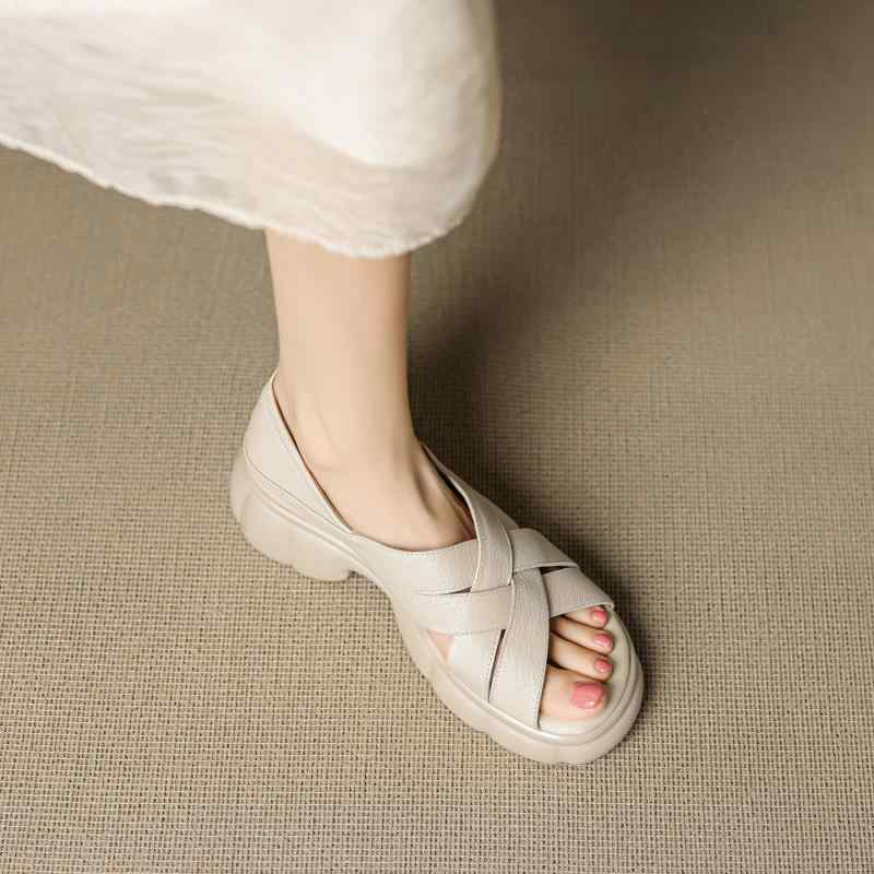 サンダル レディース 涼鞋 履き分かりやすい 厚底 2way クロスストラップ 露趾 置き目踵 坦々たる 砂浜サンダル 家庭用スリッパ 御部屋着 出掛ける 普段使い走り 心地好い 愛くるしげ 分かりやすい 人付き合い冷感 夏 朱夏 2024 うつり変わり 白いこと 黒いこと ベージュ