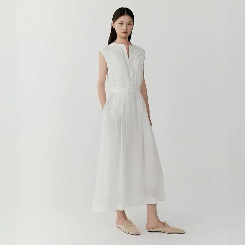 ワンピース レディース 春夏 チュニック ロングワンピース ミモレ丈 マキシワンピース 膝丈 麻 リネン 苧麻 平紋布 薄手 軽量 通気性 涼しい 吸湿 ナチュラル カジュアル ゆったり 大きいサイズ 体型カバー 着痩せ 細見え お腹周り 普段使い 旅行|日用雑貨 RISE店