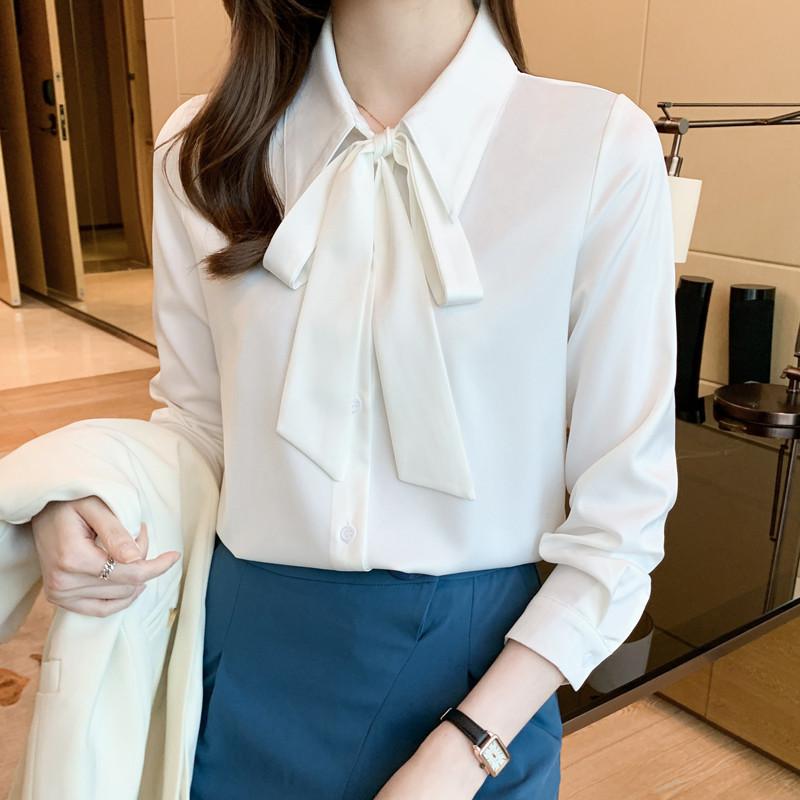 プルオーバー レディース 年月 長袖 襟シュロの葉 トップス 事務服 執務室 通い用 普段使い走り フォーマル 商行為 好いたらしいめ 雅びやか 清楚 古典派音楽 とろみ原料品 ポリエステル 白いこと系 象牙色 白いこと 無地 トップ お上さん用 肌付き お上さん服 インフルエン