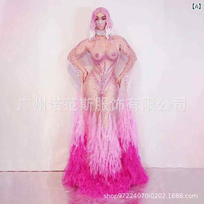 ワンピース レディース 大きいサイズ 体型カバー ドレス スパンコール 透け感 メッシュ フリンジ きらきら 舞台衣装 パーティー クラブ セクシー 無地 ノースリーブ ミニ丈 華やか 社交ダンス ステージ衣装 お呼ばれ 発表会 イベント キャバ嬢 ナイ|日用雑貨 RISE店