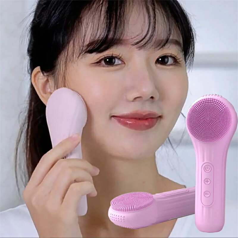 シリカゲル多機能洗顔器 温感マッサージ 振動制御 全身防水仕様 磁気充電