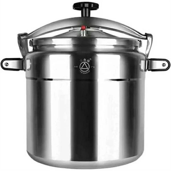 SALE！【一年保証】【2026新登場】オール熱源対応大型圧力鍋 業務用 7-50L大容量 防爆 気密性が高く 圧力鍋 304ステンレス鋼両手鍋 超高圧で省エネ 時短 ガスストーブ該当 鍋 ホテルのキッチン レ｜riseショップ