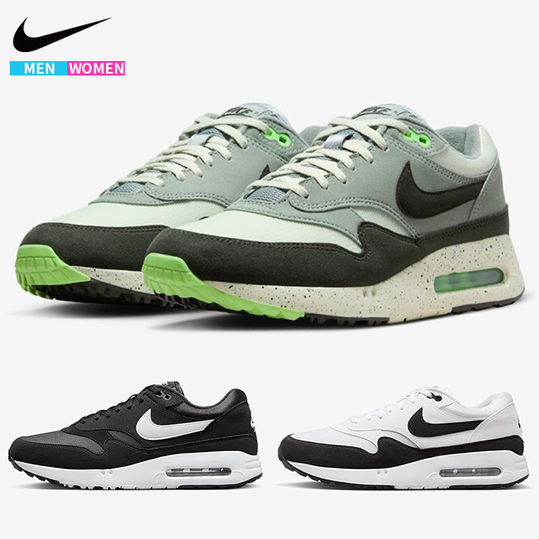 楽天市場】NIKE AIR MAX 1 86 OG GOLF white/black-gum med