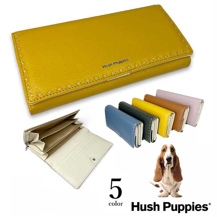 楽天市場】メンズ 長財布 ラウンドファスナー ブランド Hush Puppies