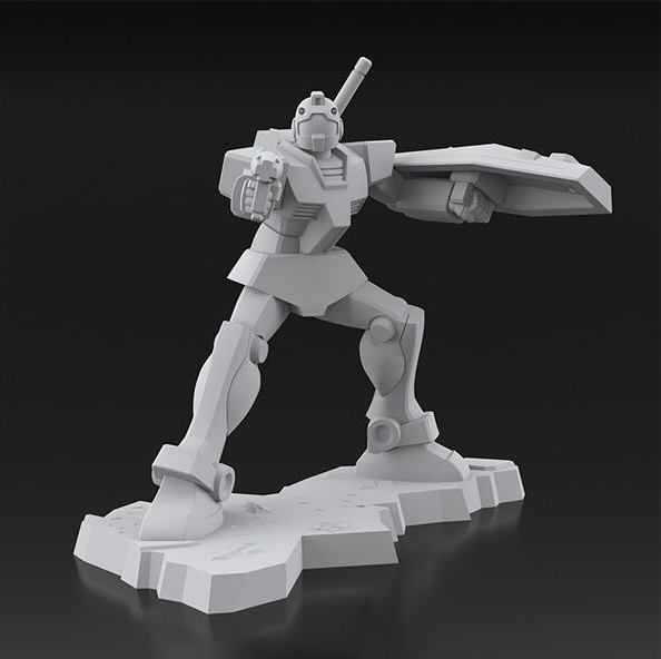 チョコサプ 機動戦士ガンダム （ 6．ジム ） フィギュアのみ発送画像