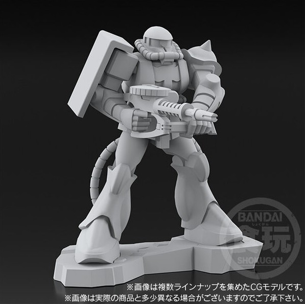チョコサプ 機動戦士ガンダム （ 8．ザク ） フィギュアのみ発送画像
