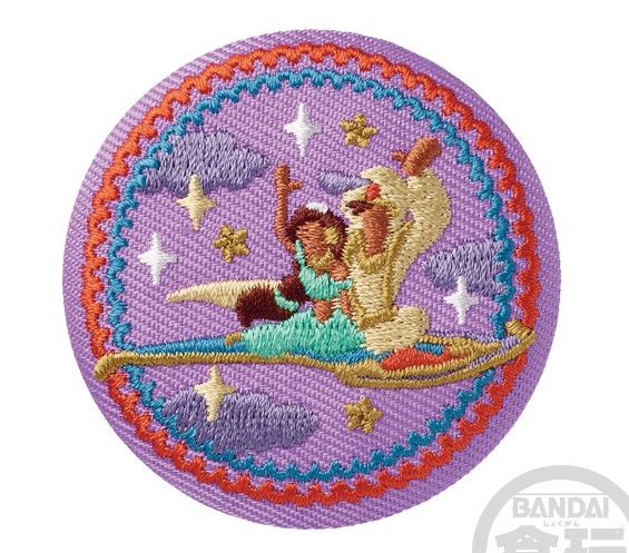 楽天市場】Disney Characters 刺繍缶バッジビスケット(再販）14．塔の