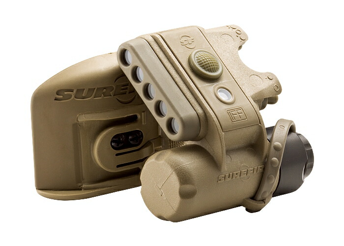 SUREFIRE ヘルメットライト<br> HL1-D-TN