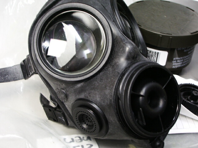 ラッピング無料 軍隊警察用 実物 ガスマスク Mask Nbc 未使用 Sge1000 実用出品 個人装備 Csjla Pe