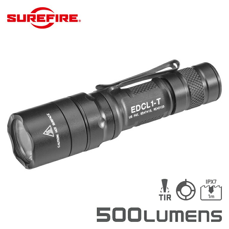 ライト SUREFIRE EDCL1-T ? Dual-Output Everyday Carry LED Flashlight