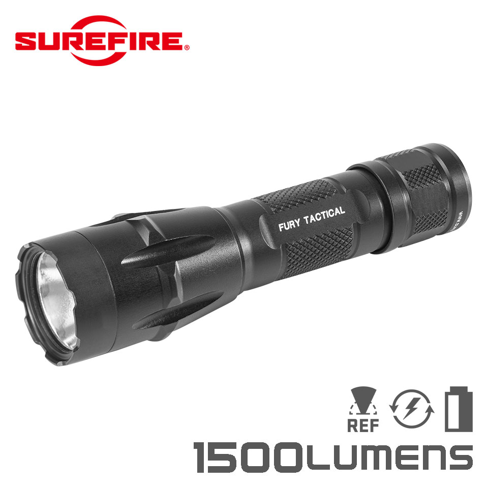 ライト SUREFIRE FURY-DFT  Dual Fuel Tactical LED Flashlight