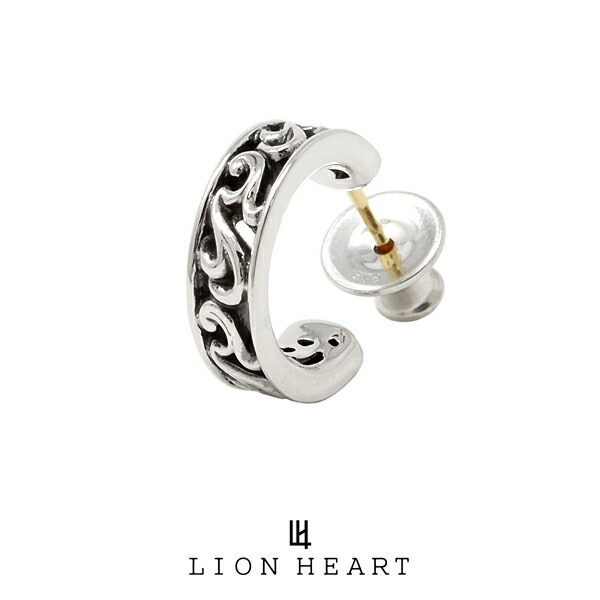 ライオンハートシルバー イヤリング 1ER001A0SV ライオンハート for Gift シルバー イヤリング プレーン