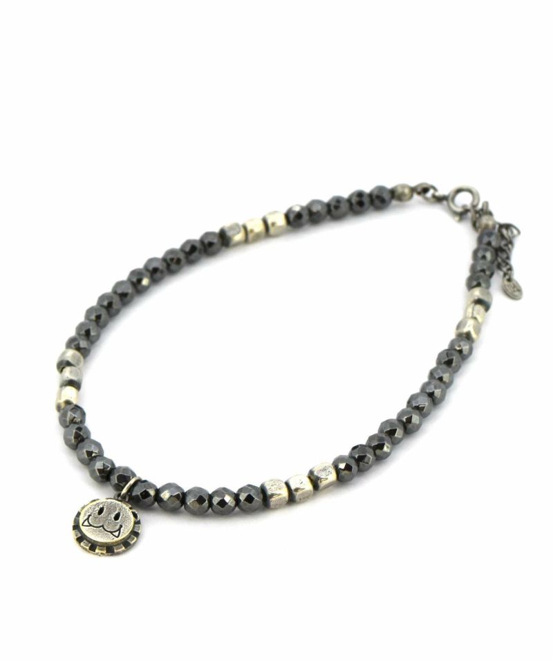 ライオンハート Leo ビーズアンクレット Type B 真鍮 ヘマタイト 1an039b0he Lion Heart 天然石 ギフト 送料無料 メンズ 人気ブランド Salon Raquet De