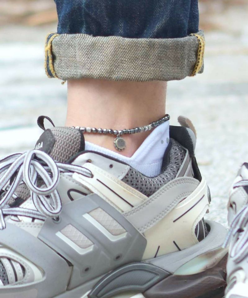 ライオンハート Leo ビーズアンクレット Type B 真鍮 ヘマタイト 1an039b0he Lion Heart 天然石 ギフト 送料無料 メンズ 人気ブランド Salon Raquet De