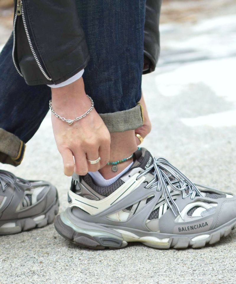 ライオンハート Leo ビーズアンクレット Type C 真鍮 ターコイズ 1an039c0tq Lion Heart 天然石 ギフト 送料無料 メンズ 人気ブランド Salon Raquet De