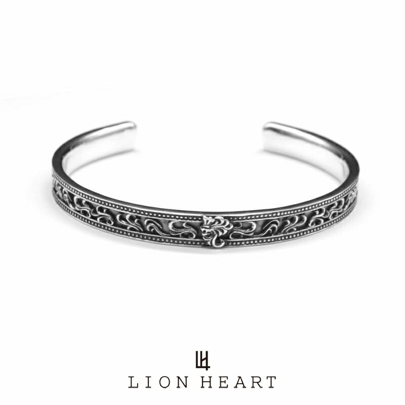 92 Off ライオンハート Howl タテガミハウルバングル シルバー925 1ba040a0sv Lion Heart ハウル シルバーバングル メンズ ブランド プレゼント 誕生日 Fucoa Cl