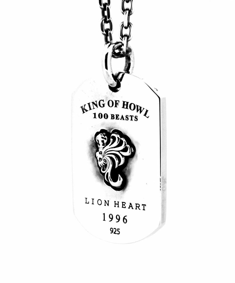 LION HEART K18 ゴールドハウルペンダント ネックレス 18金 中古品 www