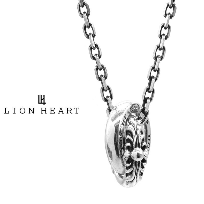 ライオンハート HOWL エンパイア ダブルリング ネックレス シルバー925 1NE295A0SV LION HEART シルバーネックレス メンズ 男性 ブランド プレゼント ギフト
