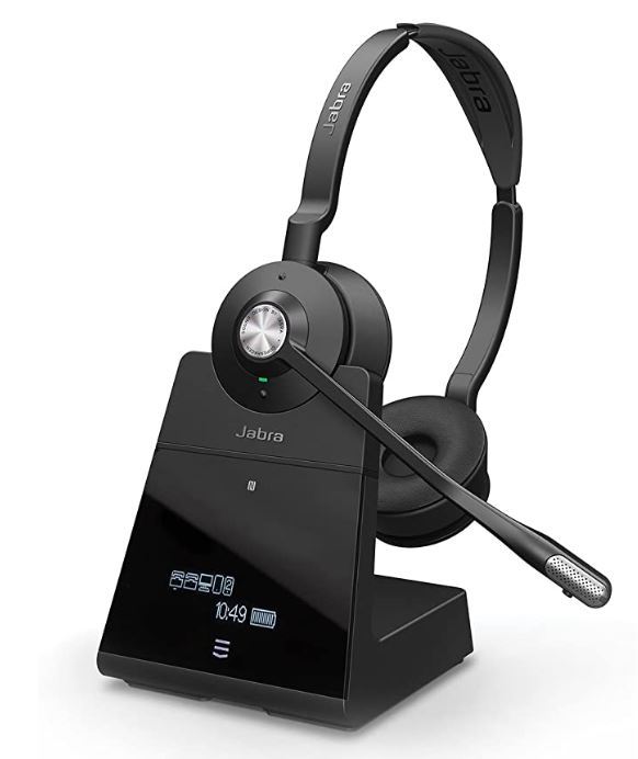 GN  Jabra Engage 75 Stereo  無線電話頭顱書き割り 液晶画面積み上げる