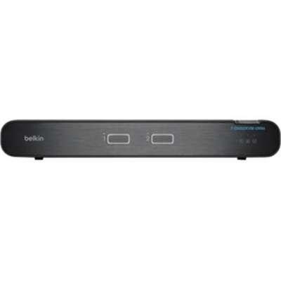 Belkin 2 Port 2 固定ディスク DP/HDMI Unvl SKVM wo/CAC PP4.0