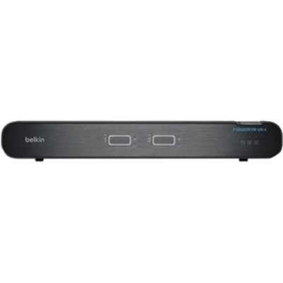 Belkin 2 Port 2 固定ディスク DP/HDMI Unvl SKVM with CAC PP4.0