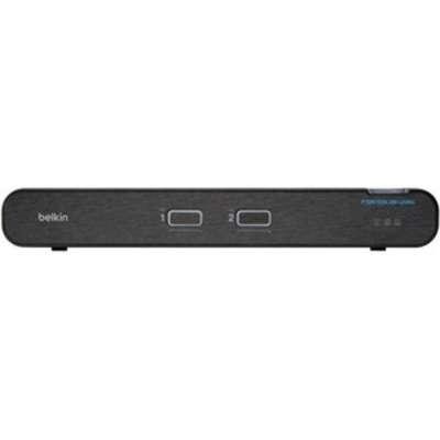 Belkin 2 Port 1 固定ディスク DP/HDMI Unvl SKVM wo/CAC PP4.0